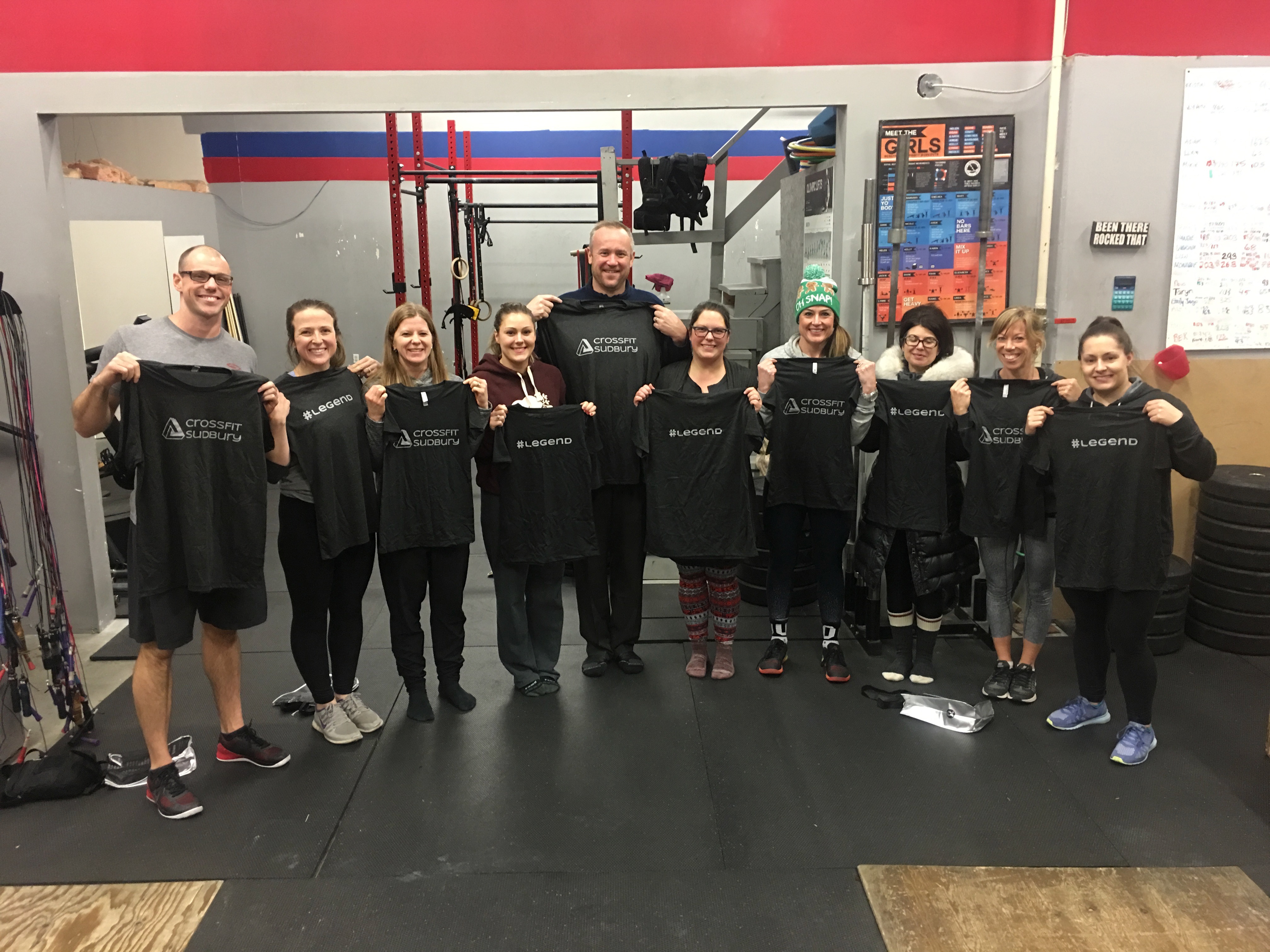 CrossFit Sudbury – 13122017 – Lynn-ish & Energy Legs