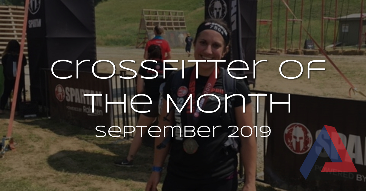 CrossFitter of the Month – September 2019
